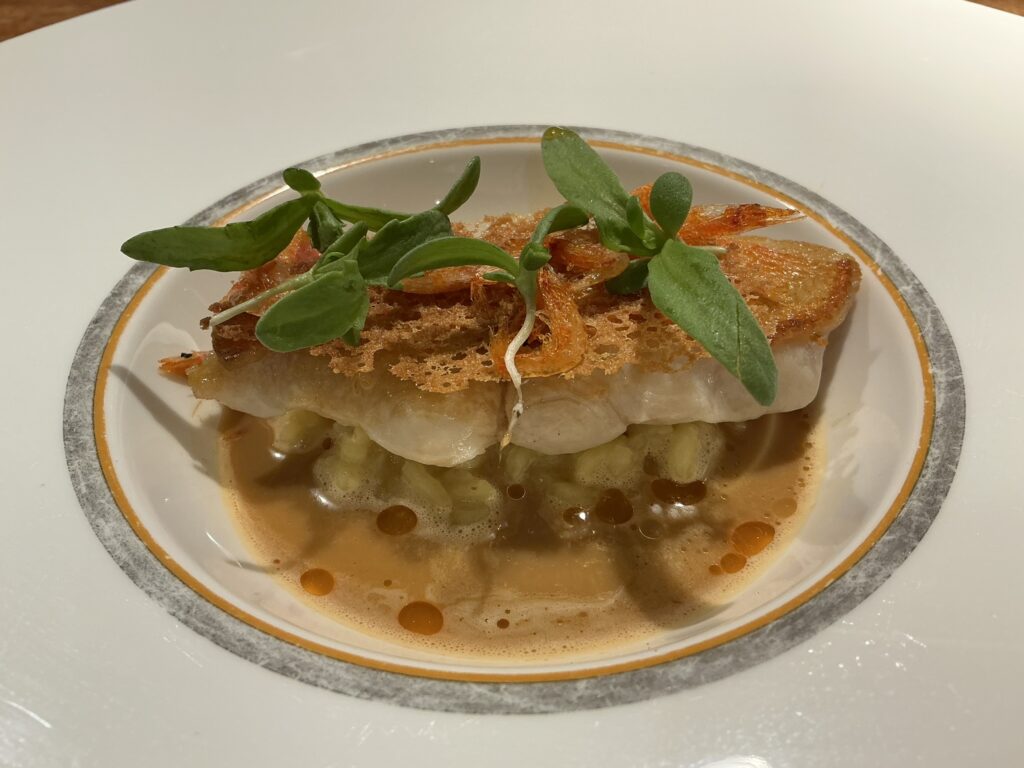 ランコニュの金目鯛　桜海老