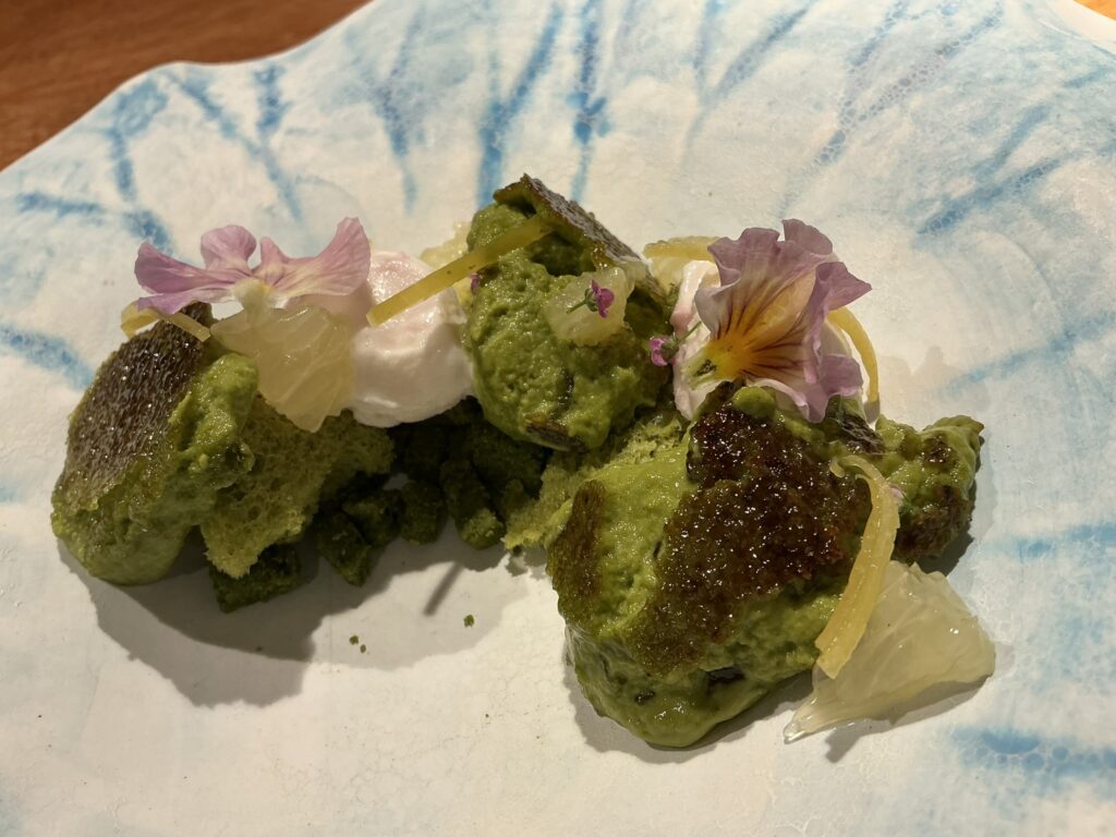 ランコニュの抹茶　桜　日向夏