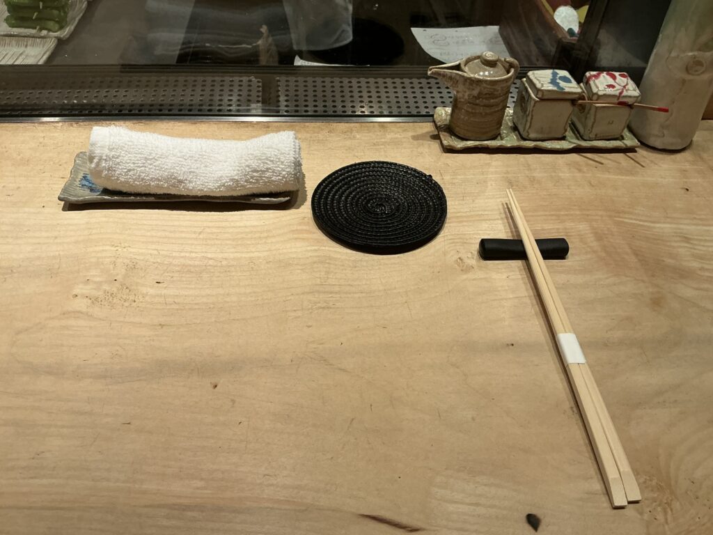 鳥しきのカウンターセット