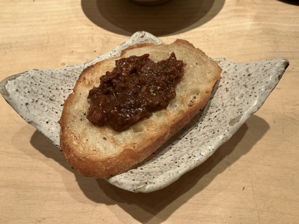 鳥しきの鶏の煮込み