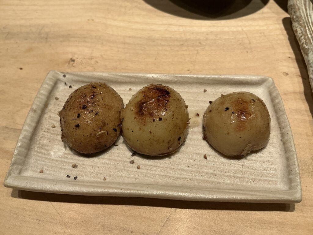 鳥しきのジャガイモ