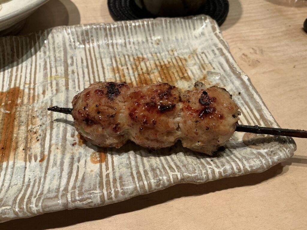 鳥しきのつくね