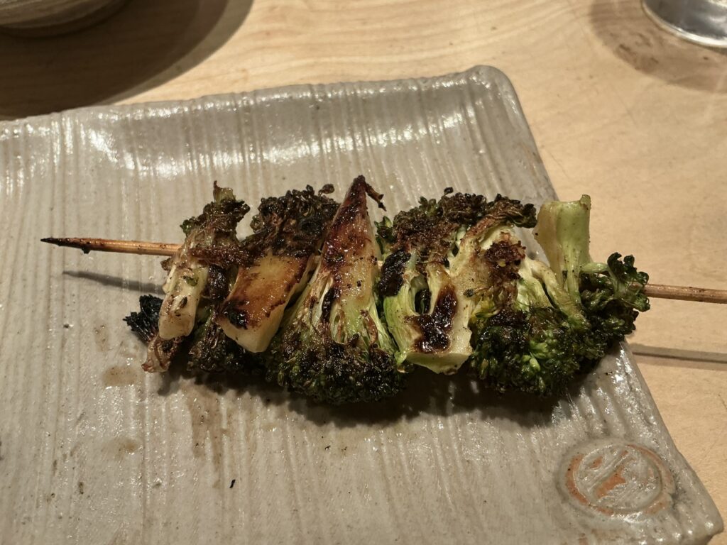 鳥しきのブロッコリー