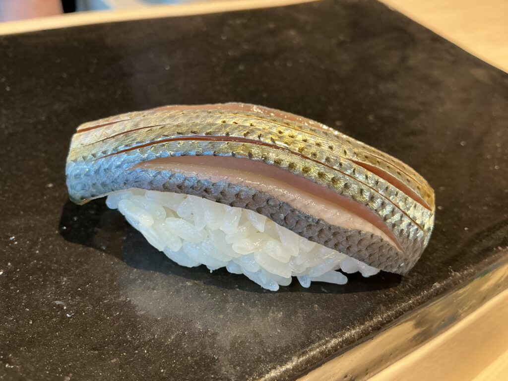 麻布鮨功のコハダ