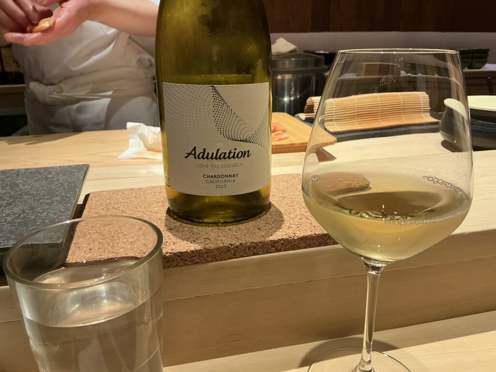 鮨結う紬の白ワイン