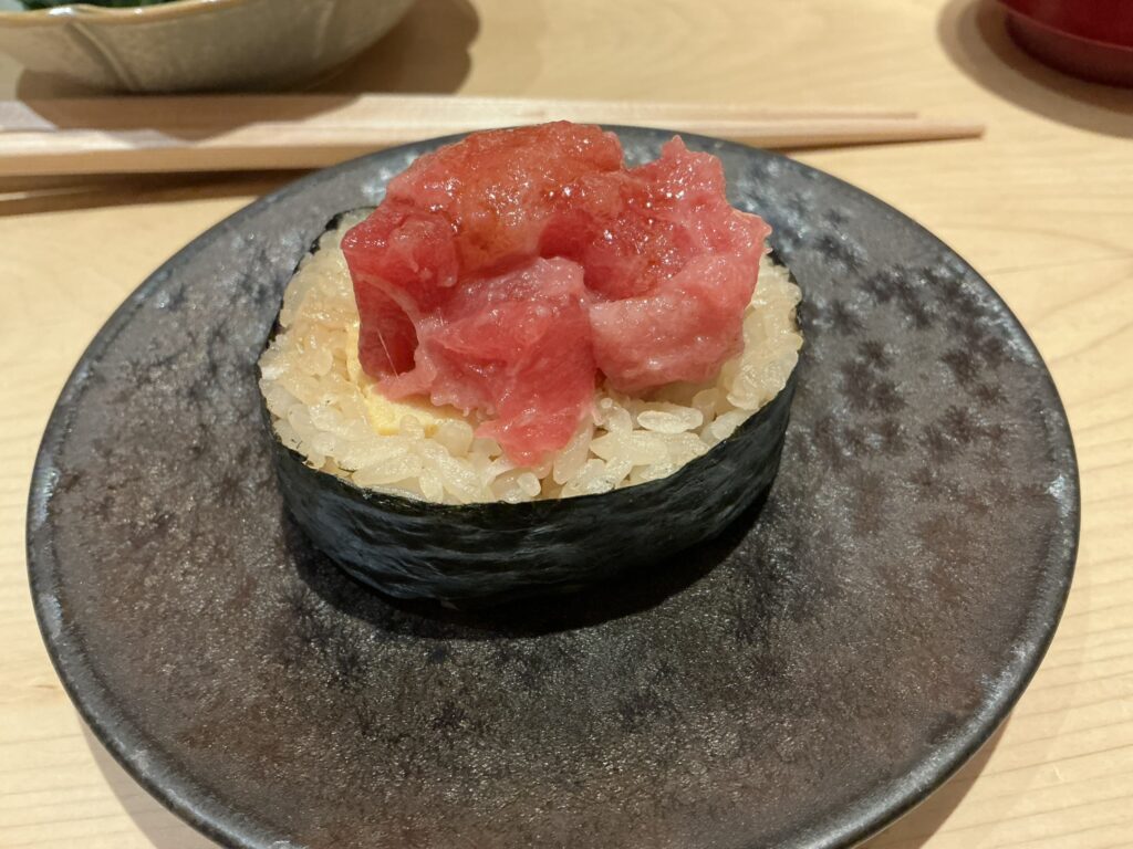 鮨結う紬の福巻き