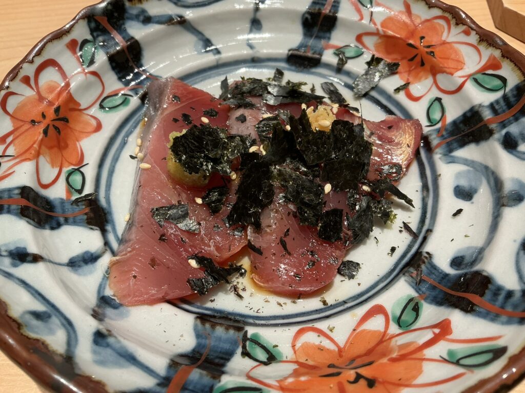 寿司清のカツオ