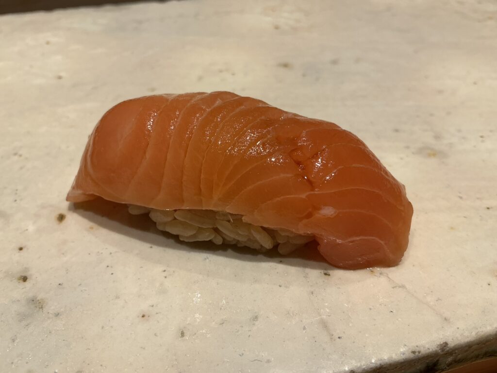 寿司清のサクラマス