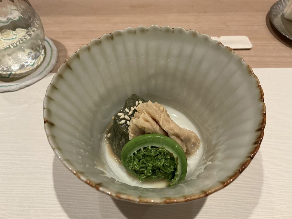 鮨みずかみの先付け