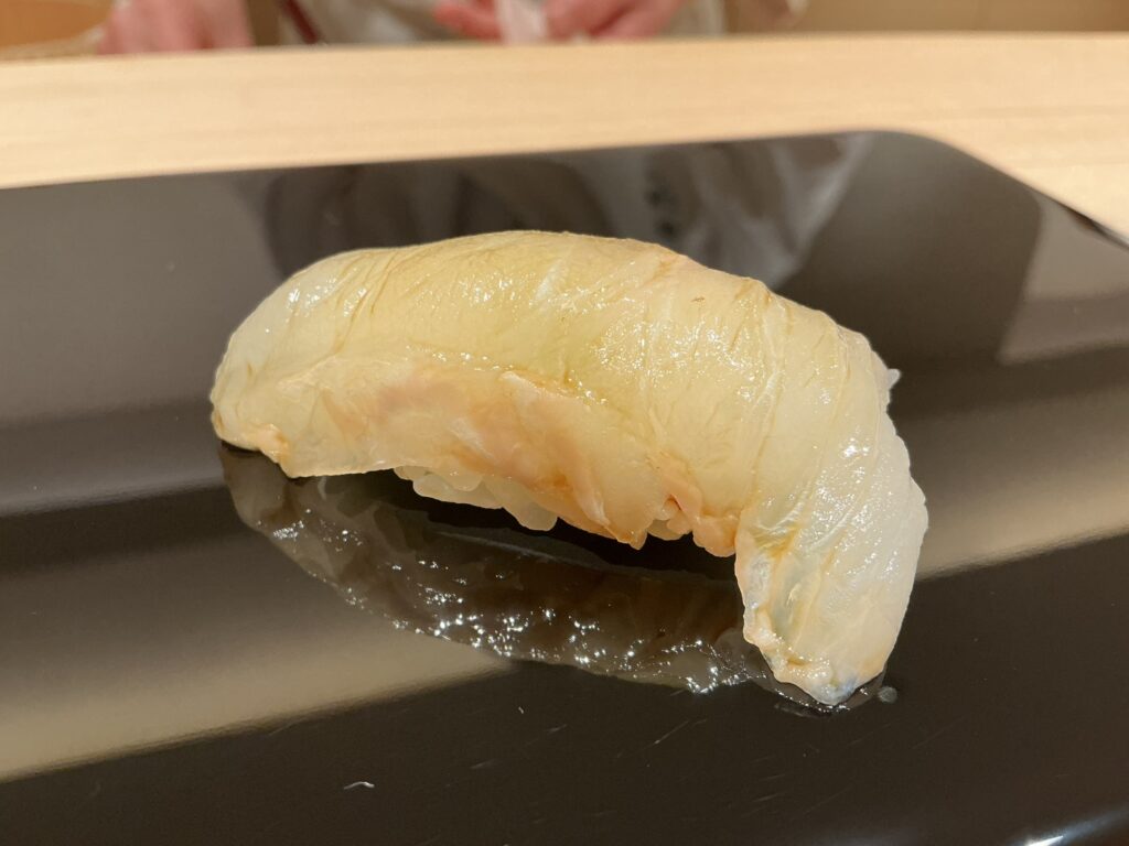 鮨みずかみのヒラメ