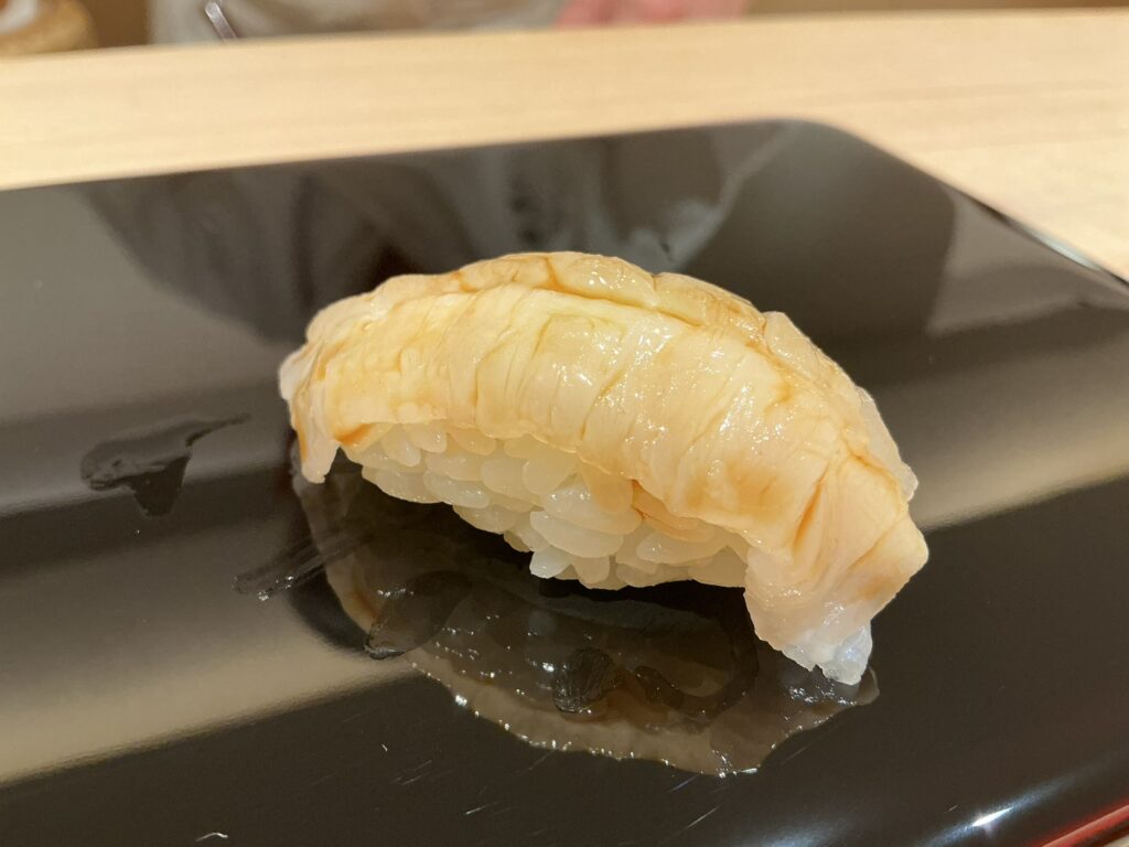 鮨みずかみのエンガワ