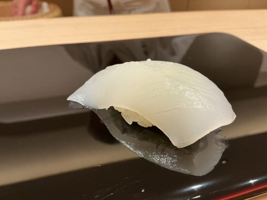 鮨みずかみのアオリイカ