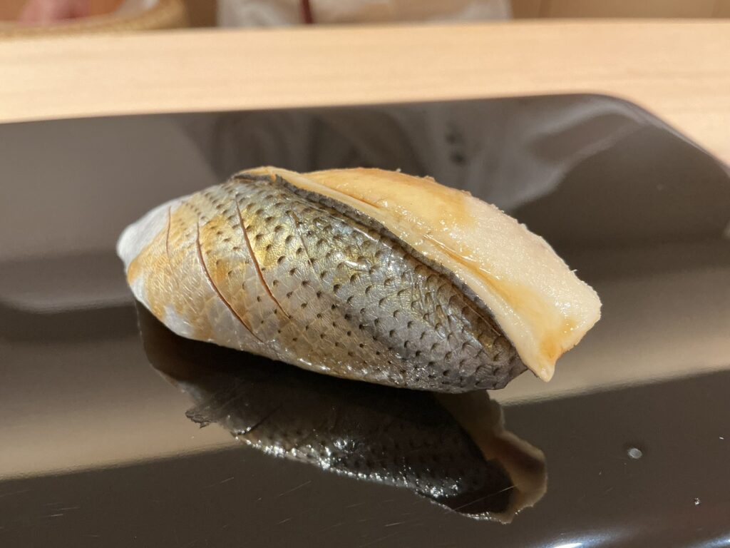 鮨みずかみのコハダ