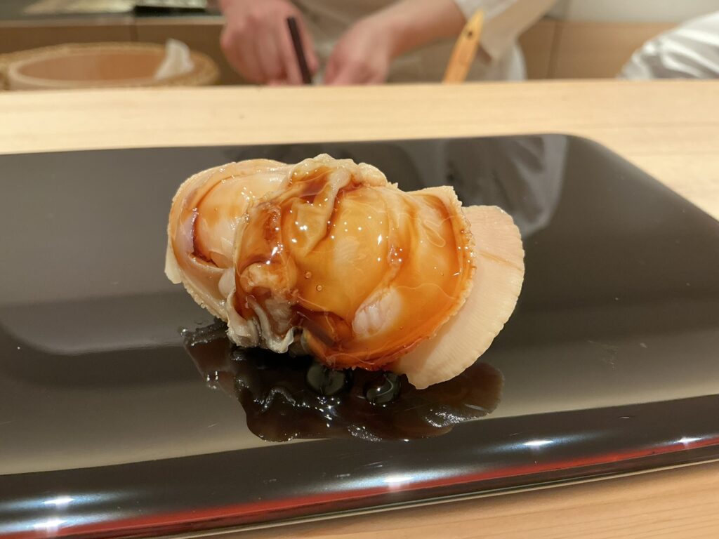 鮨みずかみのハマグリ