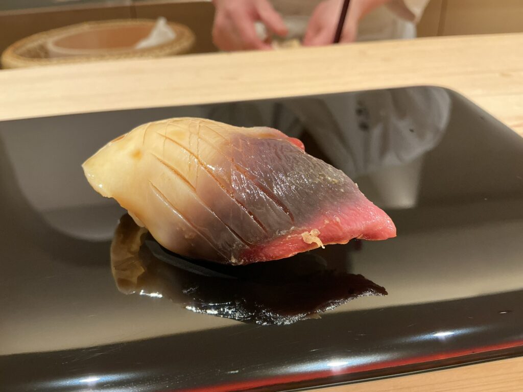 鮨みずかみのホッキガイ