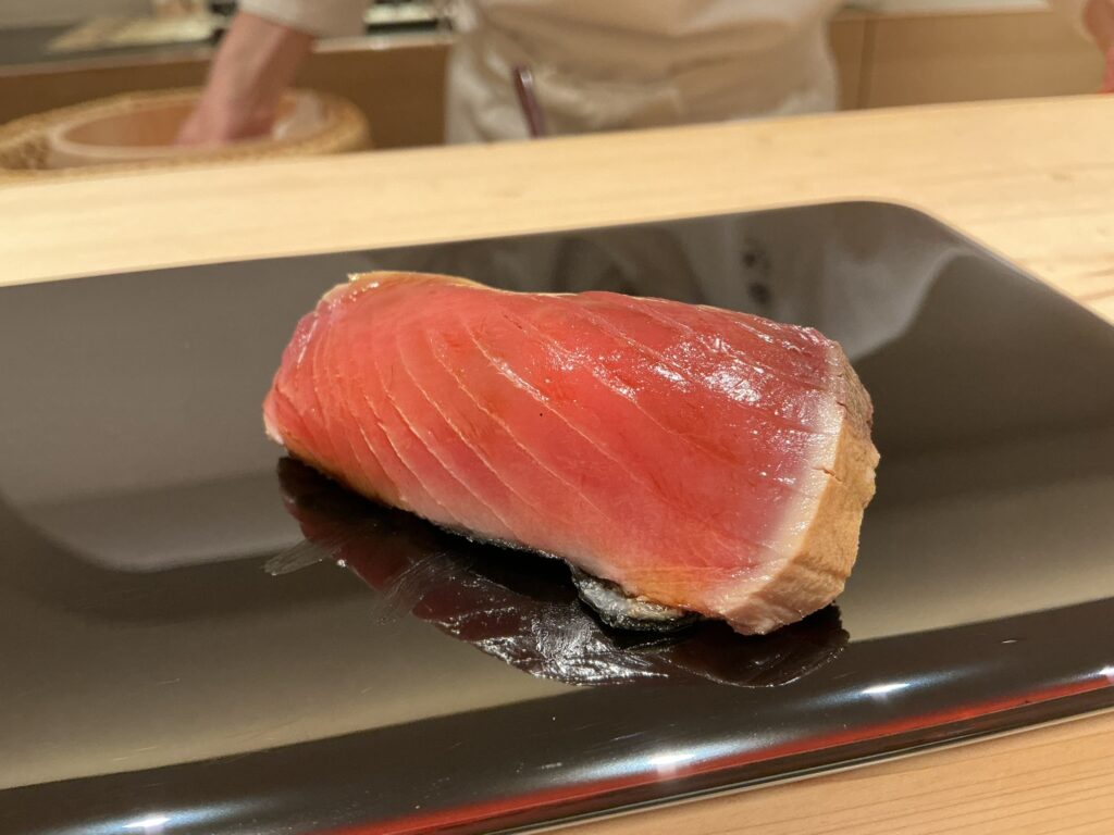 鮨みずかみのカツオ