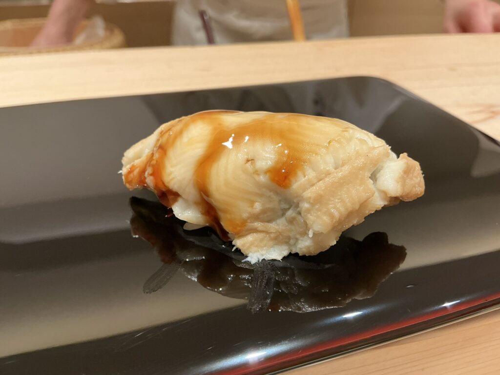 鮨みずかみのアナゴ