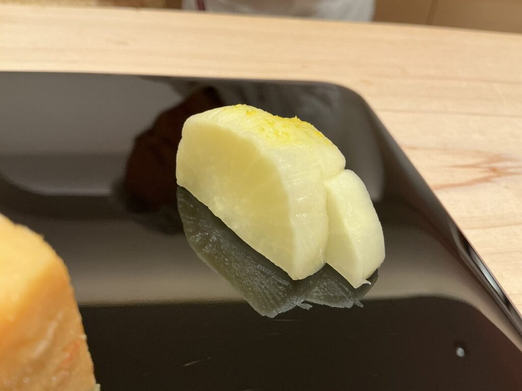 鮨みずかみのべったら漬け