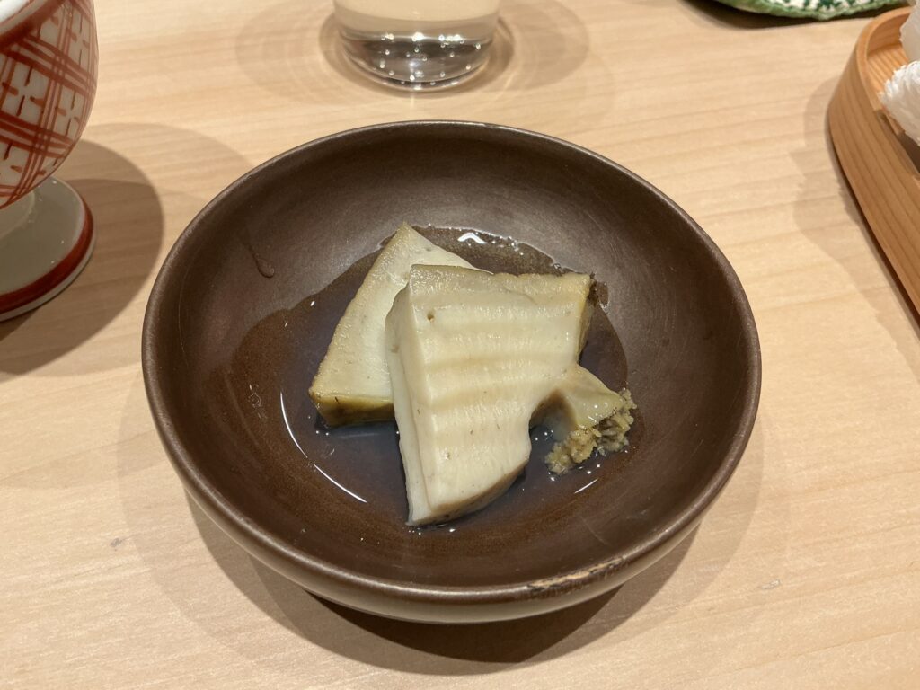 すし良月のアワビ