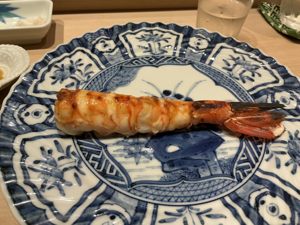 すし良月のボタンエビ