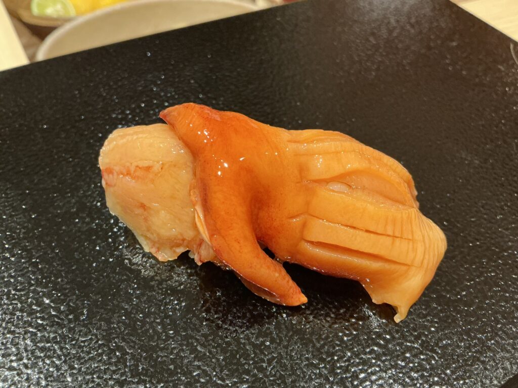 すし良月のアカガイ