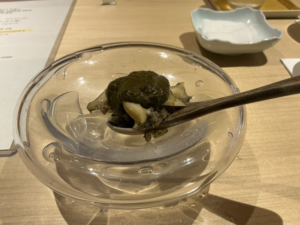 鮨幸凛のアワビ