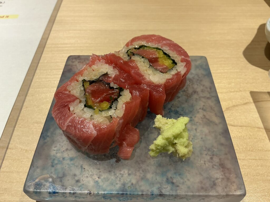 鮨幸凛のトロたく巻き