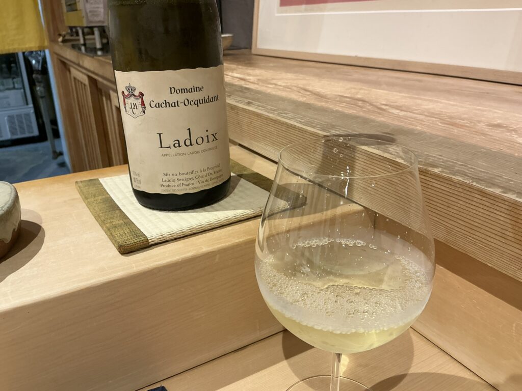 鮨美幸の白ワイン