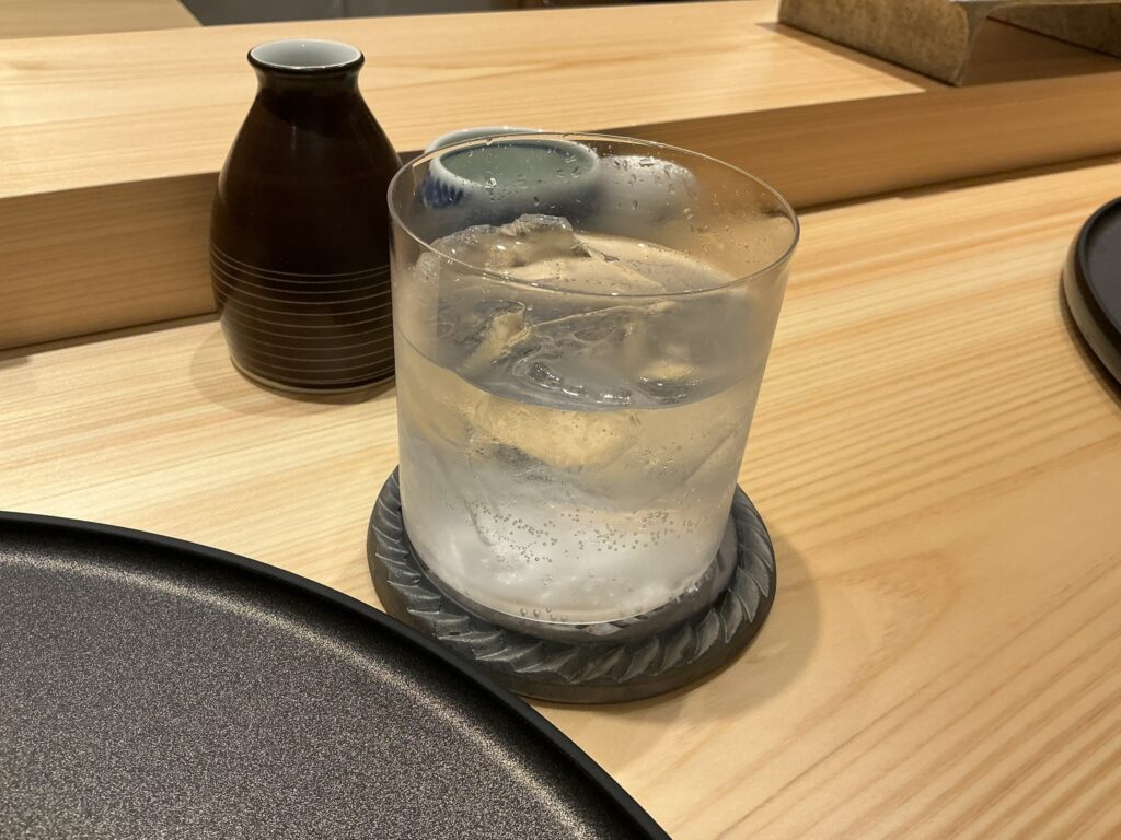 天ぷら北川の山椒スピリッツ