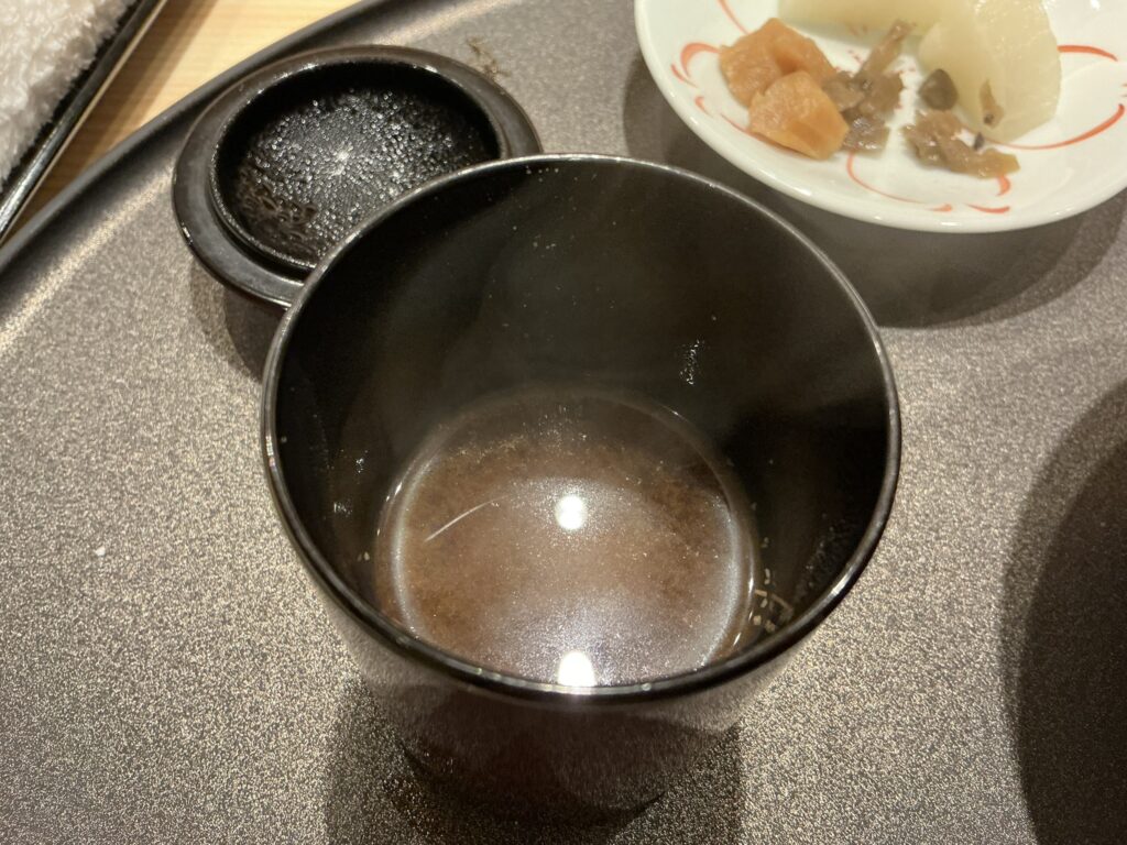 天ぷら北川のお椀