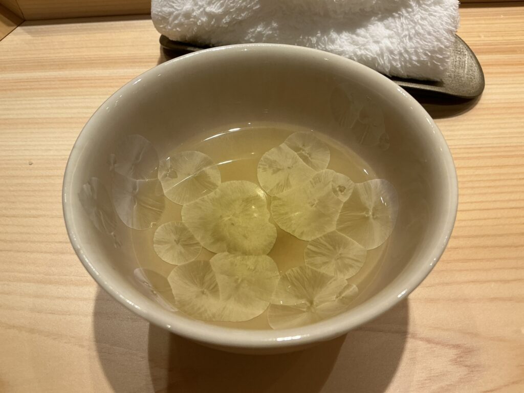 天ぷら北川のお茶