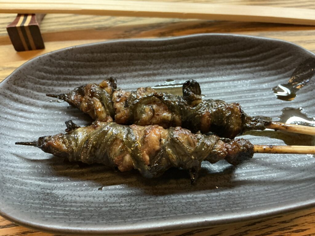 かぶとのヒレ焼き