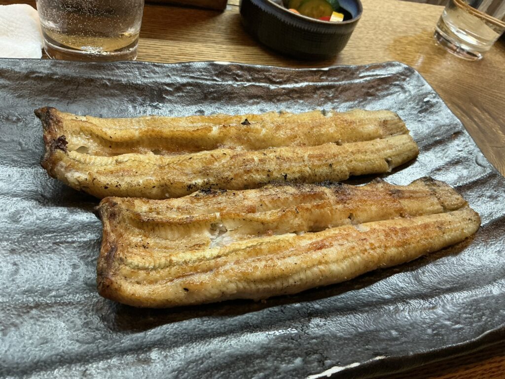 かぶとの白焼き