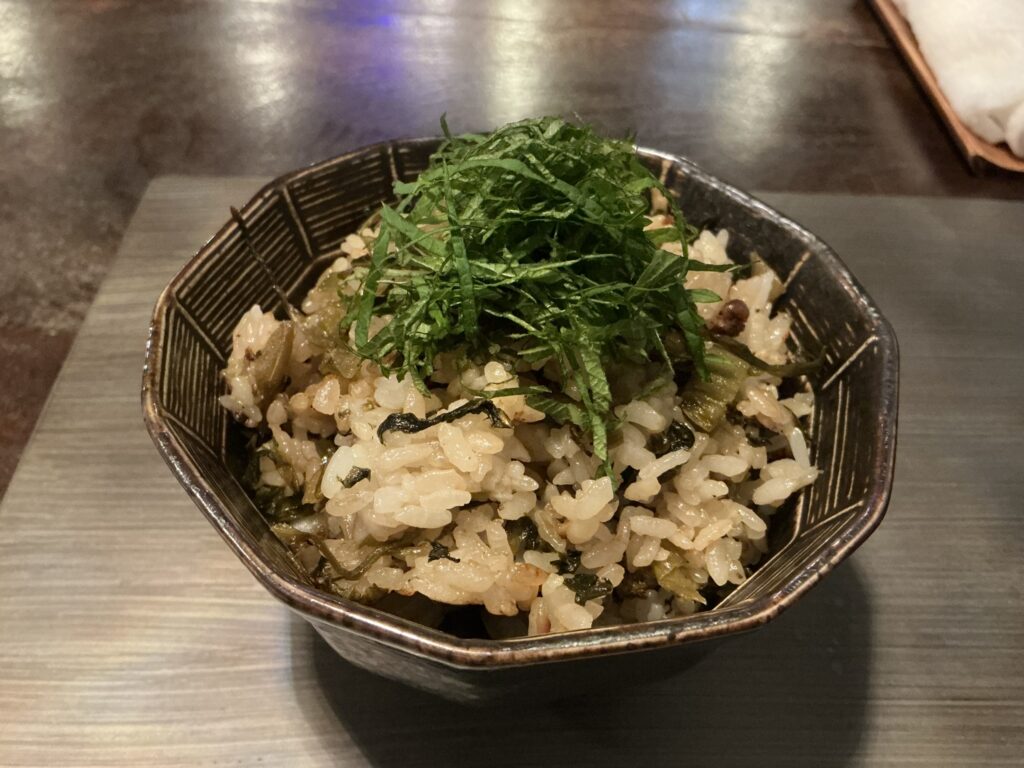 鉄板焼花のガーリックライス