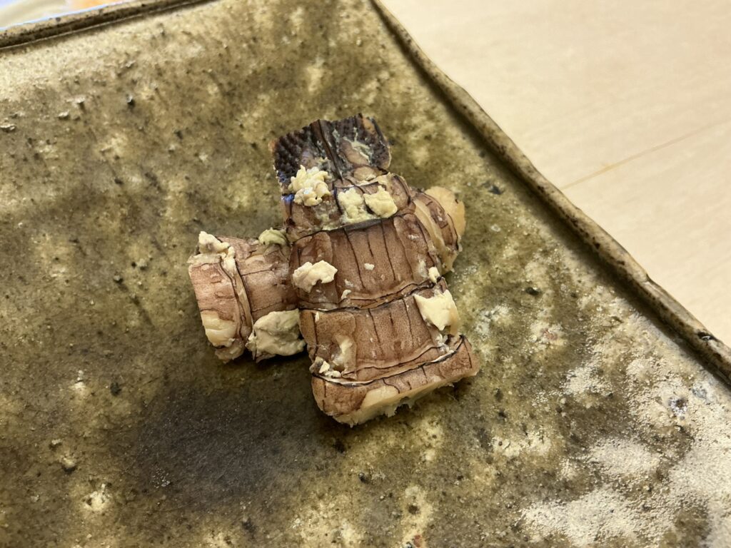 鮨おばなのシャコ