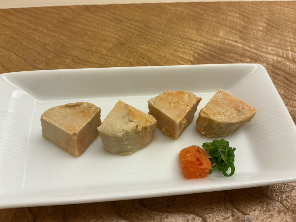 鮨おばなのアンキモ