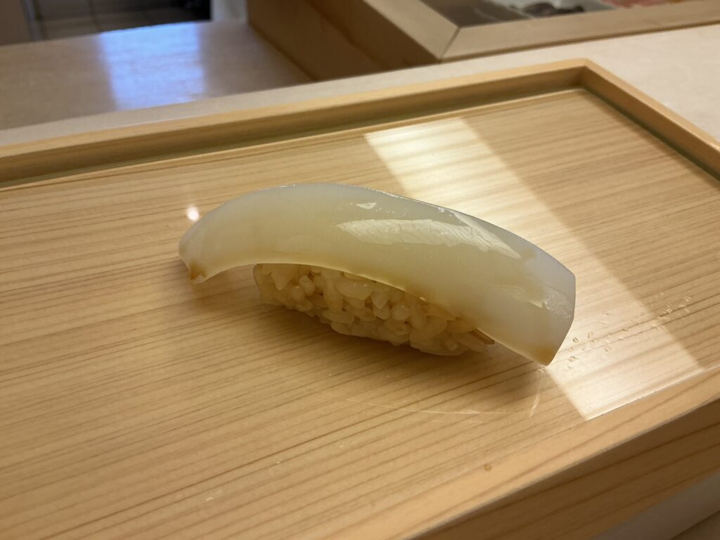 鮨おばなのスミイカ