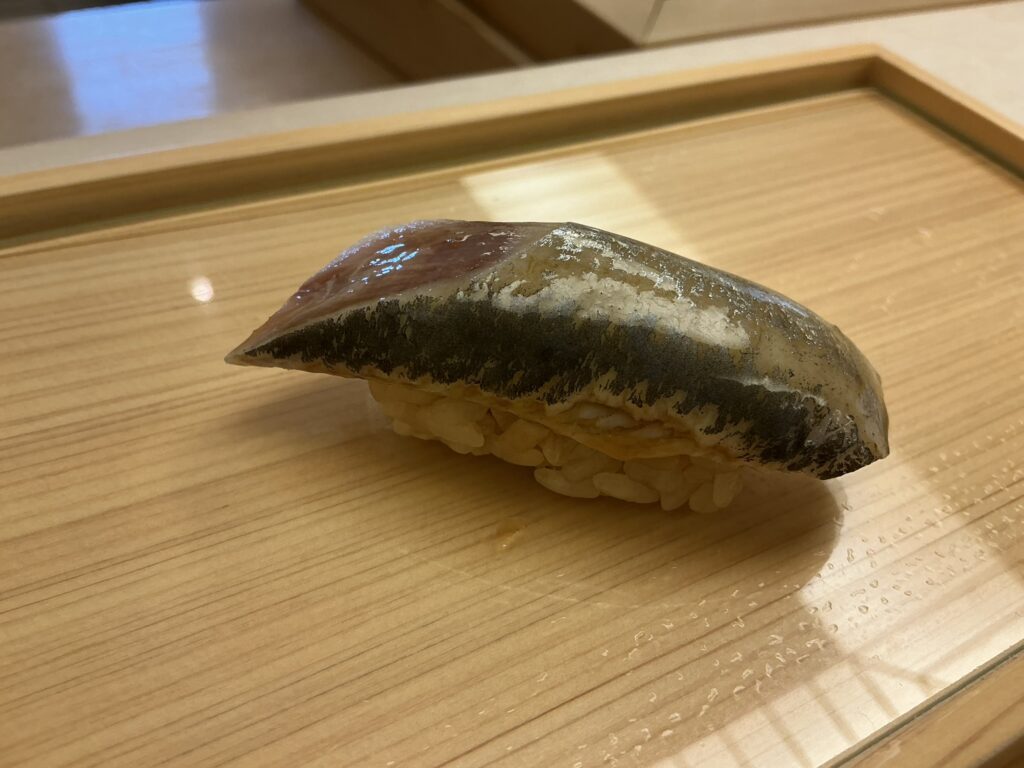 鮨おばなのイワシ
