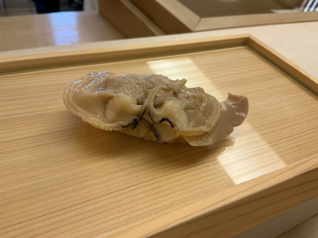 鮨おばなのハマグリ