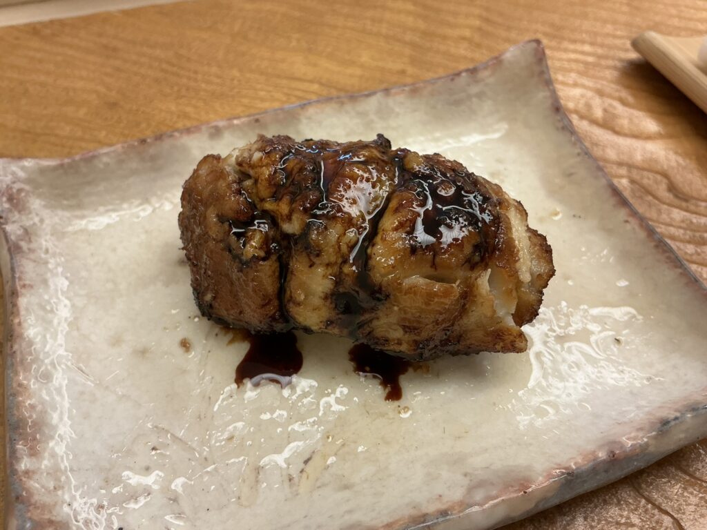 鮨おばなのアナゴ