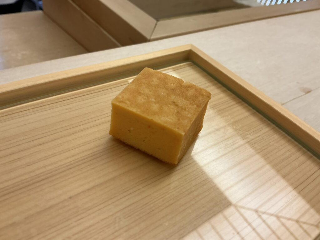 鮨おばなの玉子