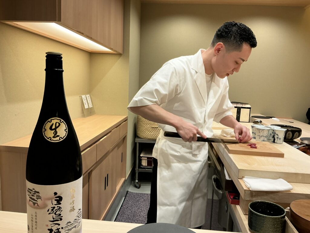 鮨かみなりの荒木大将