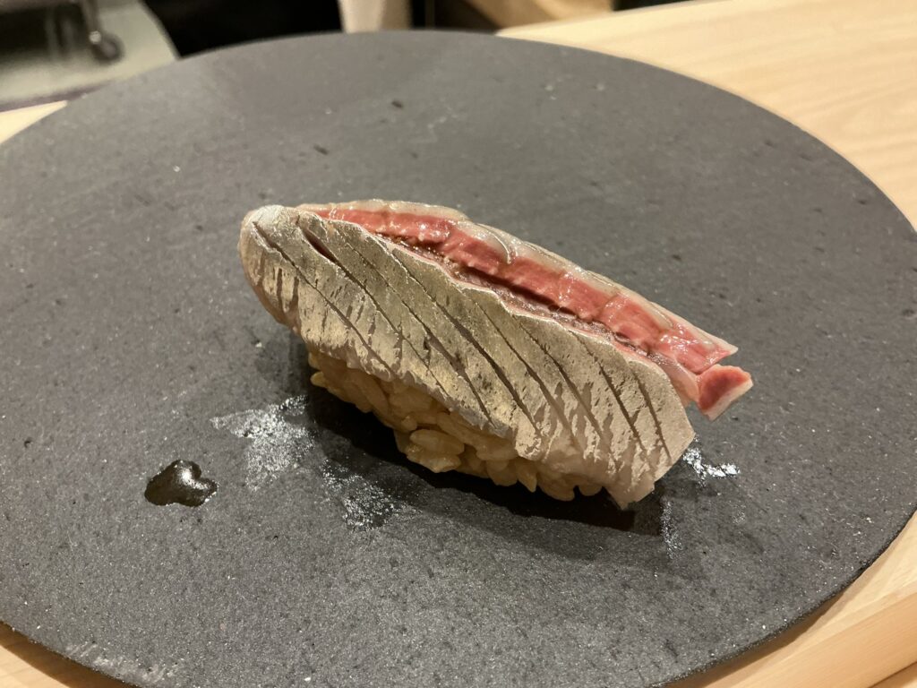 鮨かみなりのイワシ