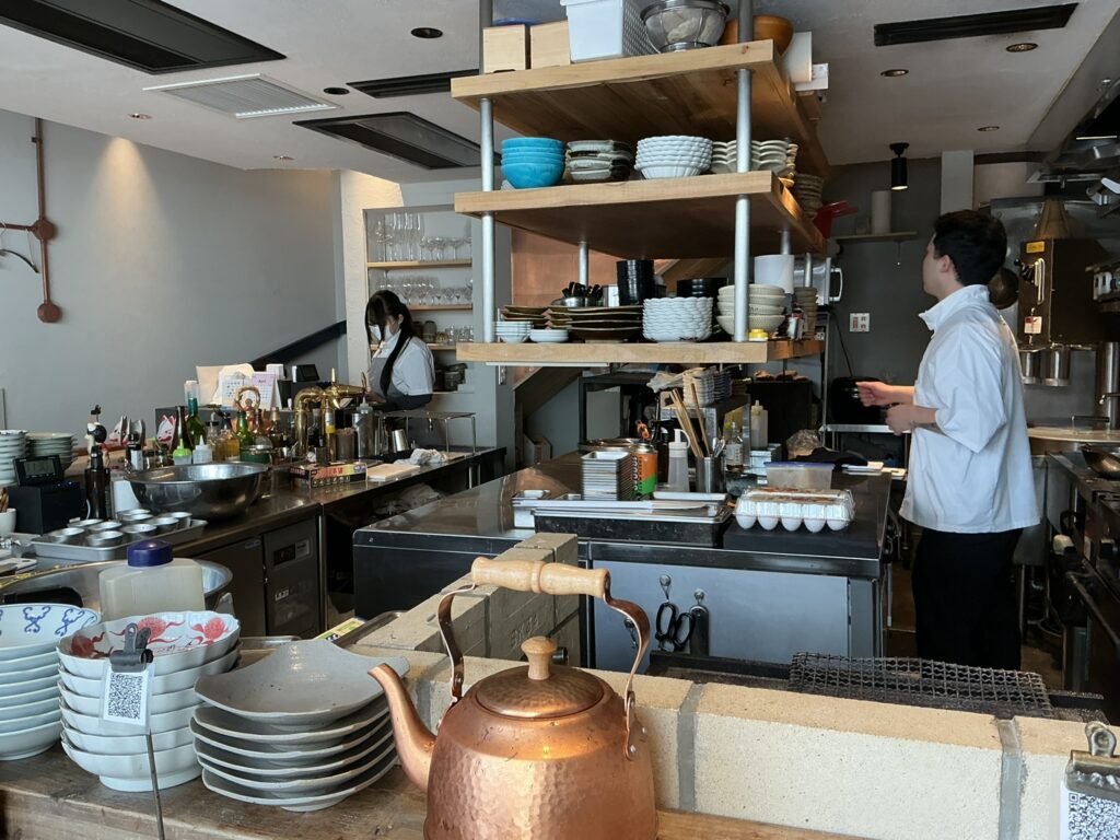 更科天狐の店内