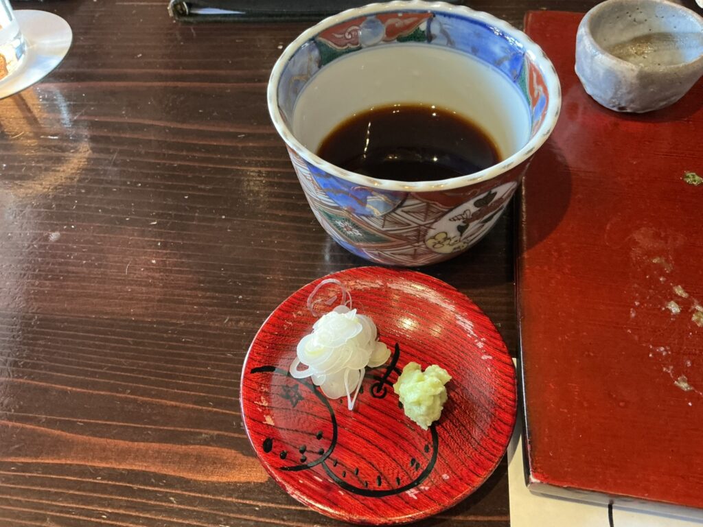 たでの葉の蕎麦