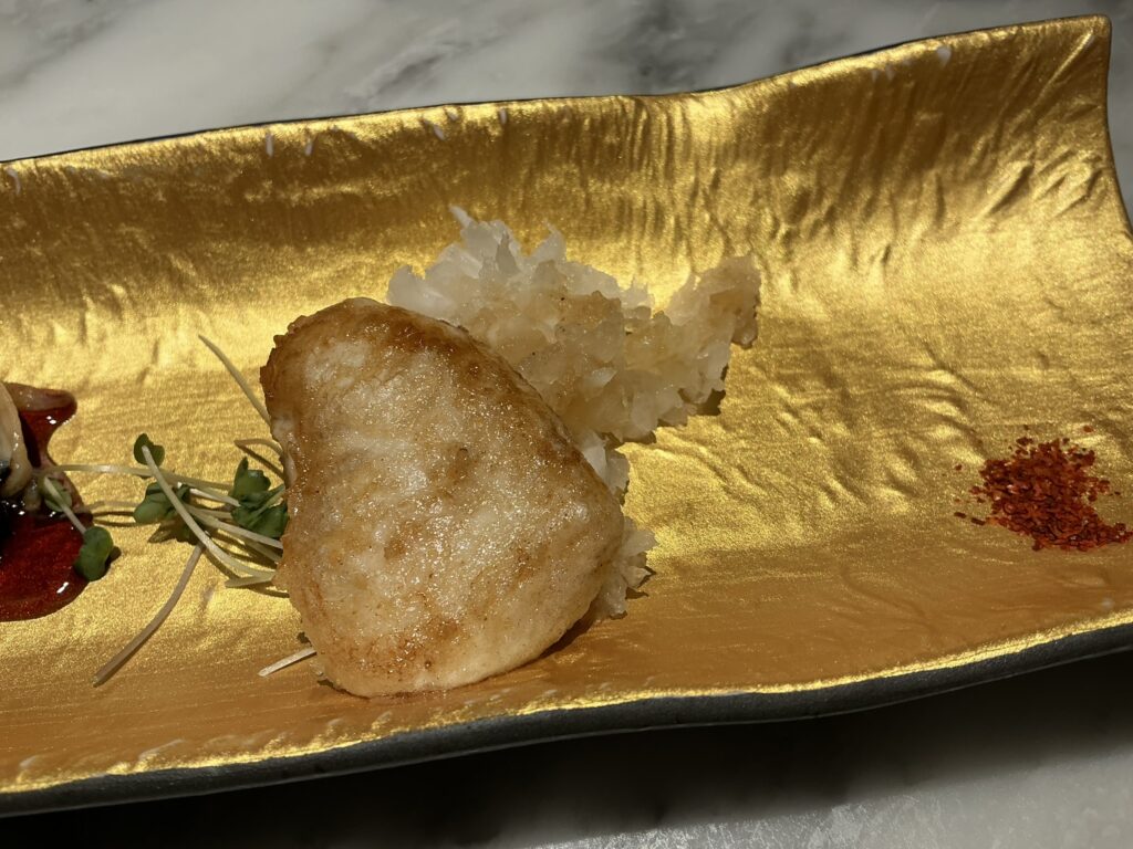 向日葵のハモとマフグの白子