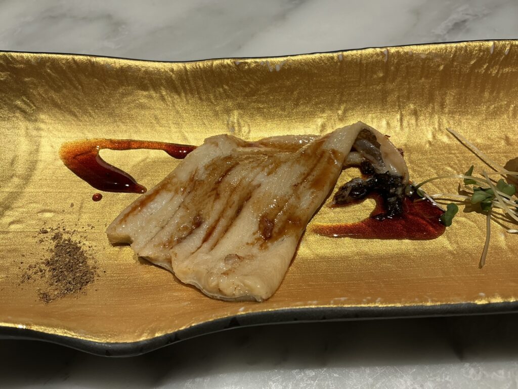 向日葵のハモとマフグの白子