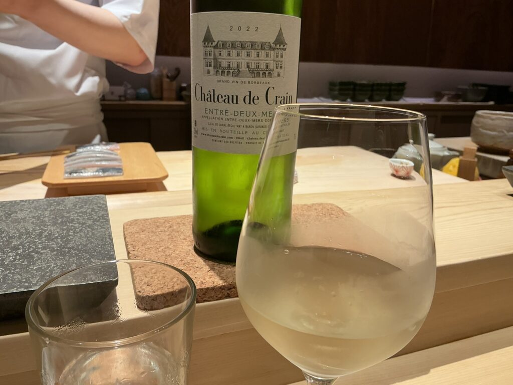 鮨結う紬の白ワイン