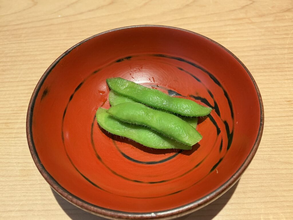 寿司清の枝豆