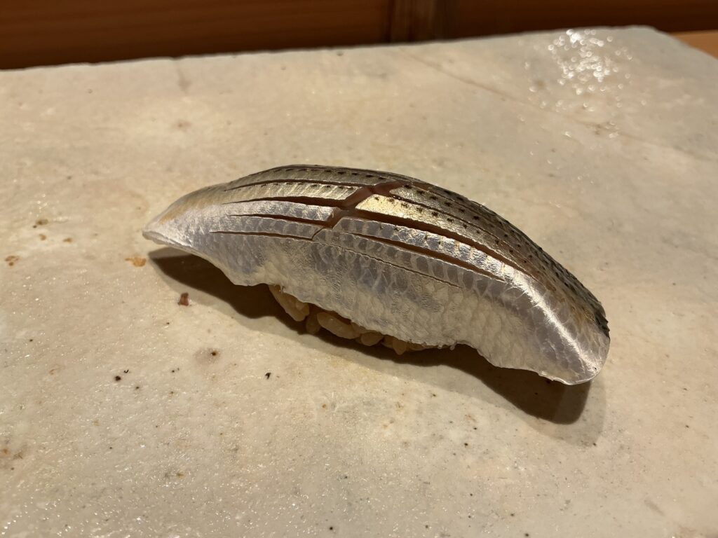 寿司清のコハダ